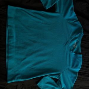 A polyester long sleeve